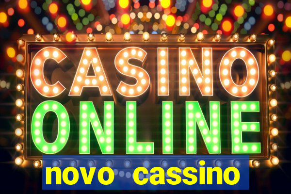 novo cassino pagando no cadastro