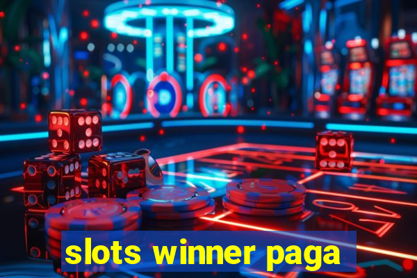 slots winner paga