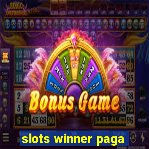 slots winner paga