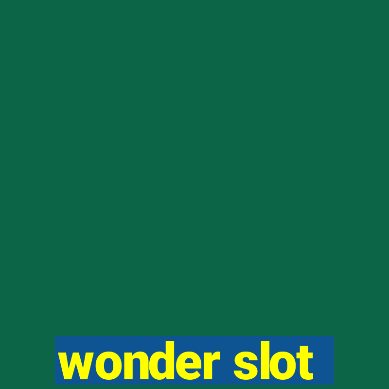 wonder slot