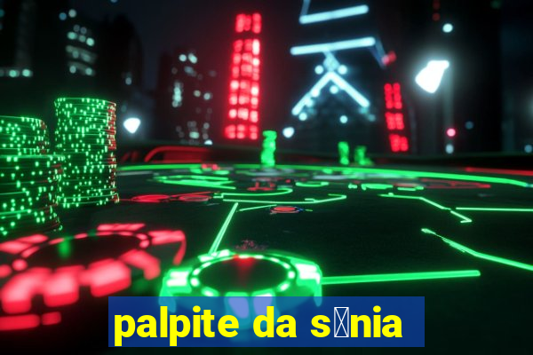 palpite da s么nia