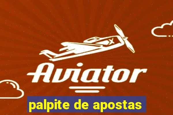 palpite de apostas