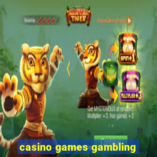 casino games gambling