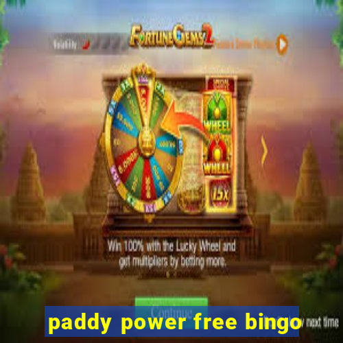 paddy power free bingo