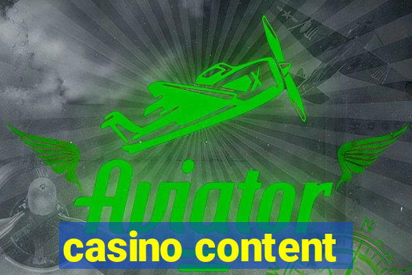 casino content