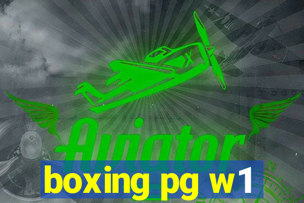 boxing pg w1