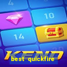 best quickfire online slot sites