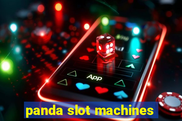 panda slot machines