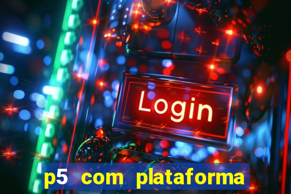 p5 com plataforma de jogos