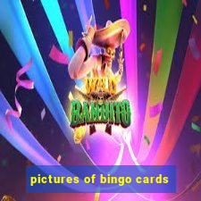 pictures of bingo cards