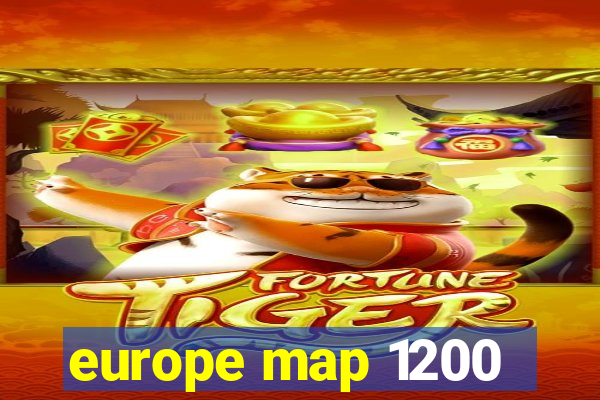 europe map 1200