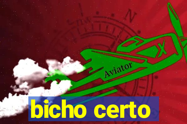 bicho certo