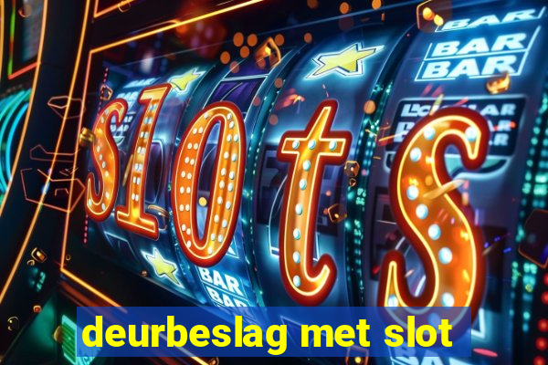 deurbeslag met slot