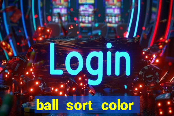 ball sort color water puzzle