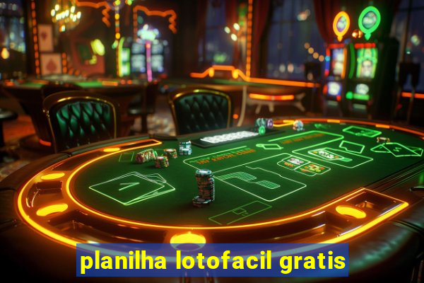 planilha lotofacil gratis