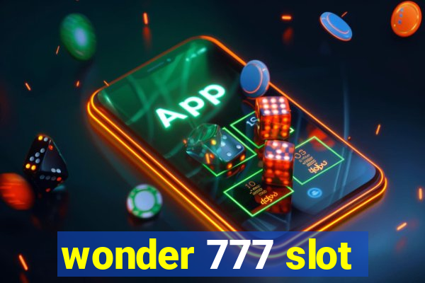 wonder 777 slot