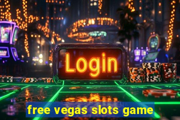 free vegas slots game