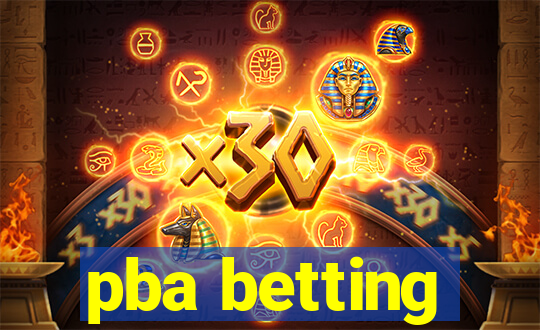 pba betting