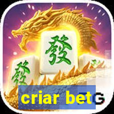 criar bet