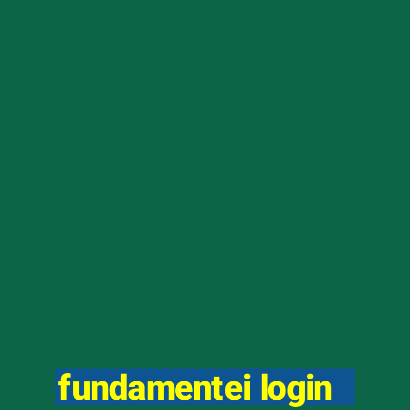 fundamentei login