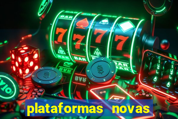 plataformas novas com bonus de cadastro