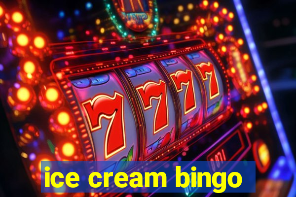 ice cream bingo