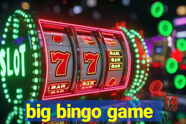 big bingo game