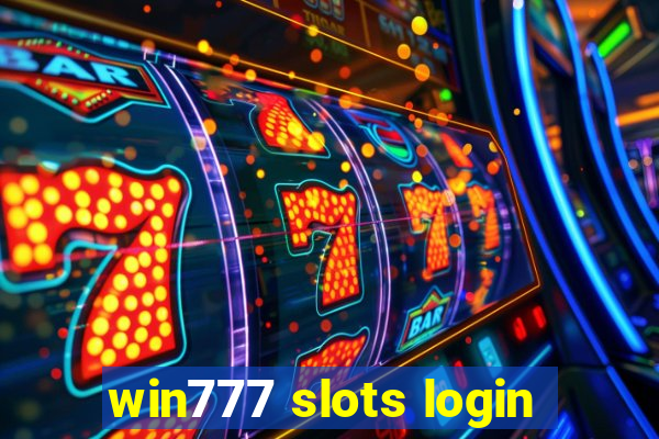 win777 slots login