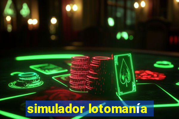 simulador lotomanía