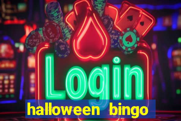 halloween bingo card maker