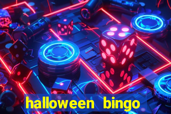 halloween bingo card maker