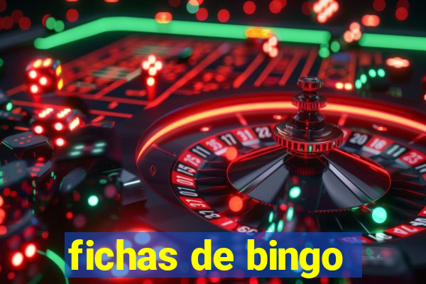 fichas de bingo