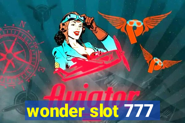 wonder slot 777