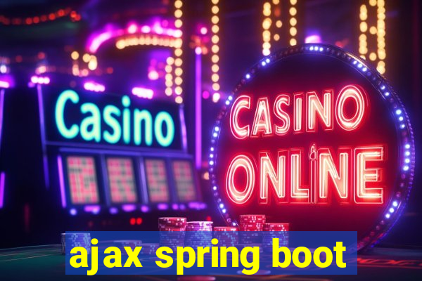 ajax spring boot