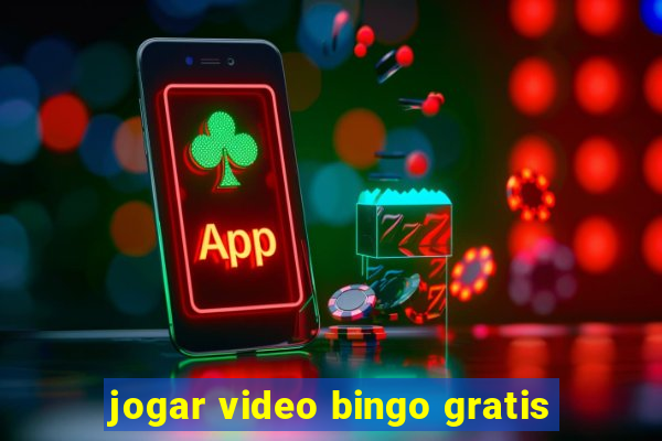 jogar video bingo gratis