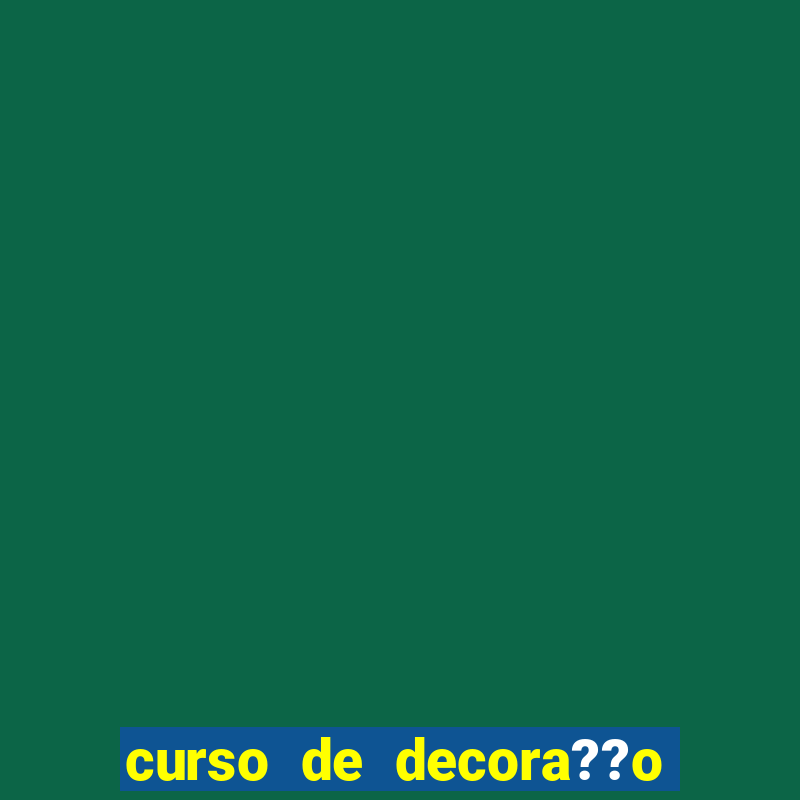 curso de decora??o de interiores porto