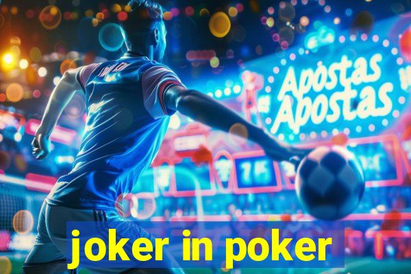 joker in poker