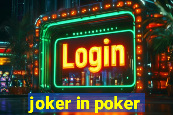 joker in poker