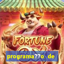 programa??o de jogos de futebol