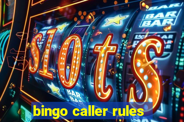 bingo caller rules