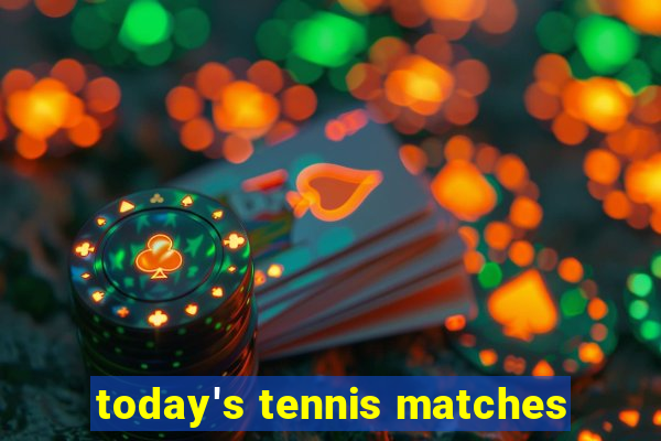 today's tennis matches