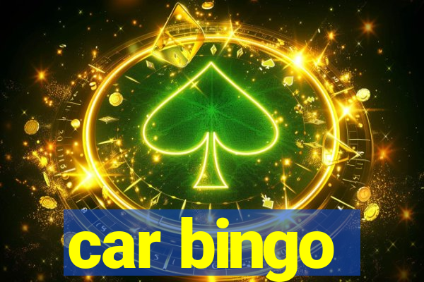 car bingo