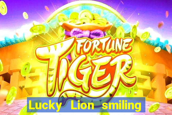 Lucky Lion smiling critters lion