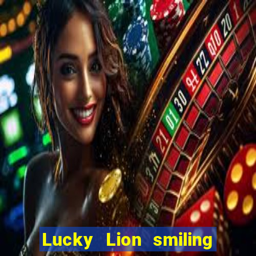 Lucky Lion smiling critters lion