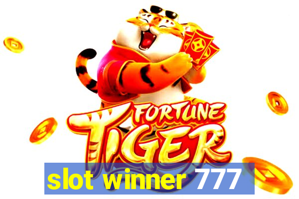 slot winner 777