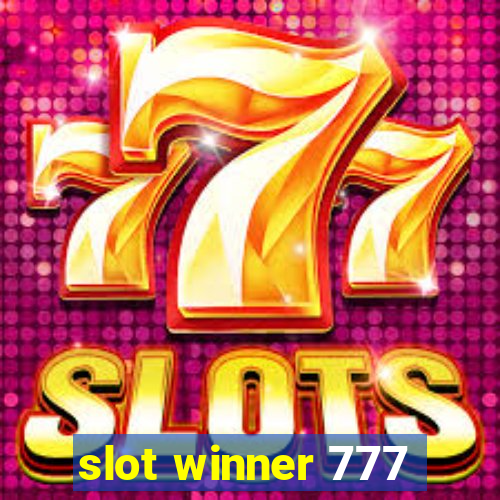 slot winner 777