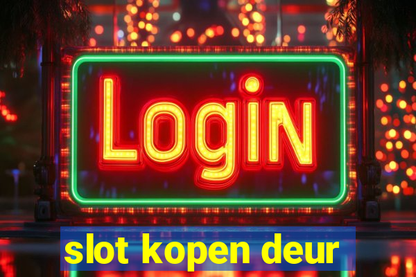 slot kopen deur