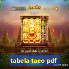 tabela taco pdf