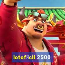 lotof谩cil 2500