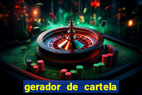 gerador de cartela de bingo para chá de bebê